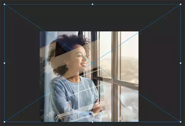 「Photoshopで写真の映り込みを表現する（映り込み／反射／写真加工）」の画像