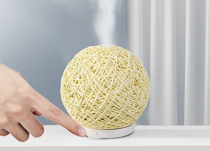 わくわく、LEDで7色に変化するアロマディフューザーをMakuakeで販売