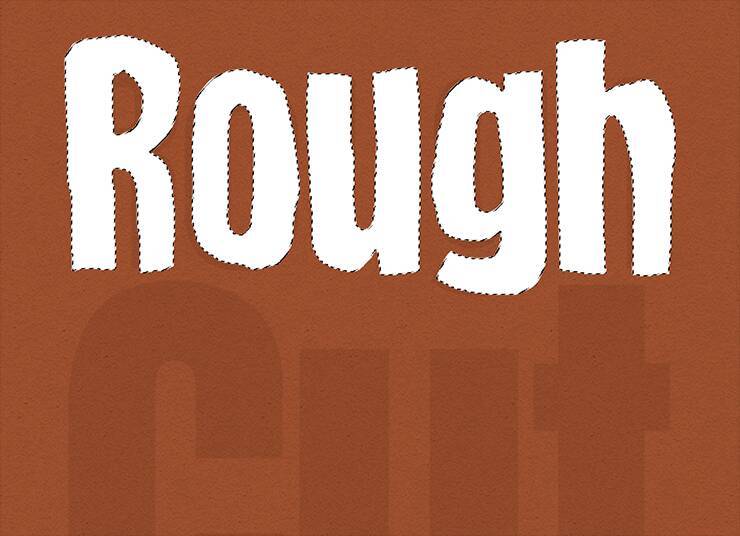 Photoshopで切り絵風のロゴを作る（切り絵／ロゴ）