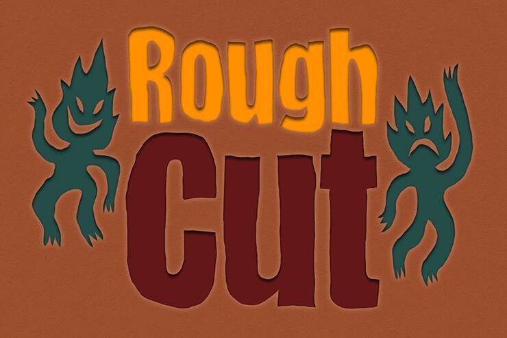 Photoshopで切り絵風のロゴを作る（切り絵／ロゴ）