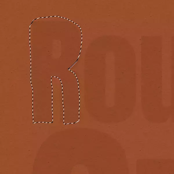 「Photoshopで切り絵風のロゴを作る（切り絵／ロゴ）」の画像