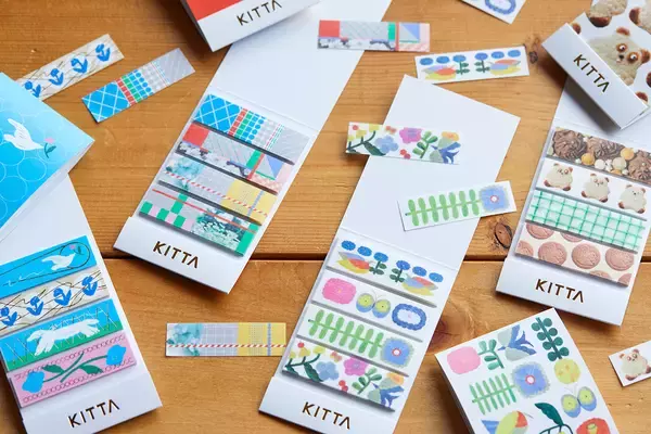 キングジム、人気のマスキングテープ「KITTA」の10周年を記念した企画を始動