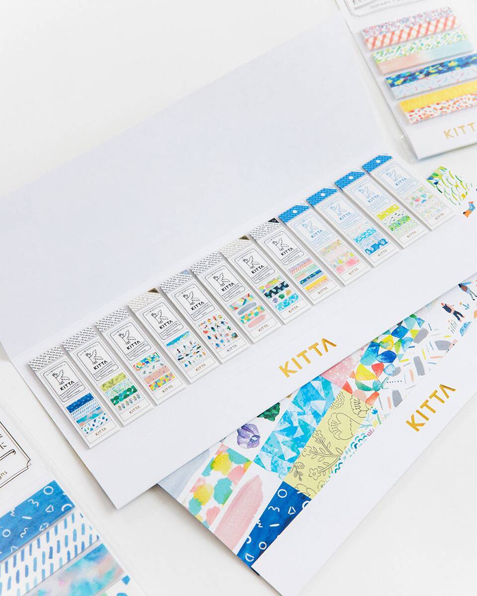 キングジム、人気のマスキングテープ「KITTA」の10周年を記念した企画を始動