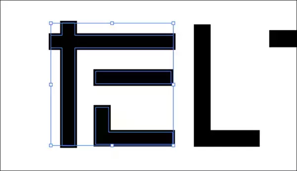 「【Illustrator】ドット絵風のロゴを作る」の画像