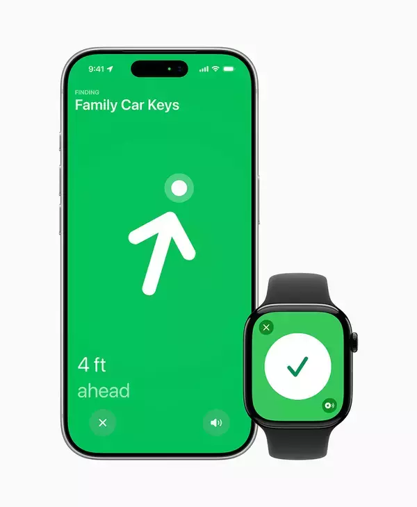 「Apple、通信範囲が広がって紛失物を見つけやすくなった第2世代モデルの「AirTag」を発売」の画像