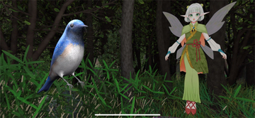 バーチャル空間で自然の中を探検するリアルな感覚を楽しめる「音のかくれんぼ」