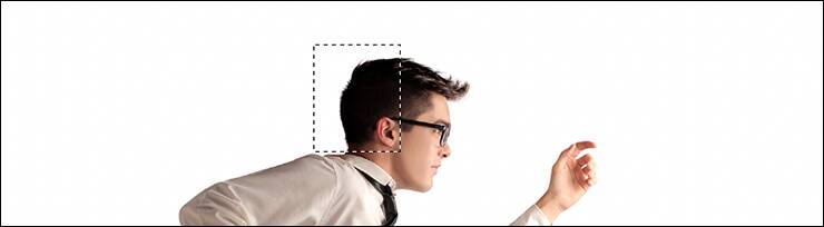 部分的にモザイクがかかったグラフィック