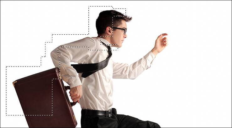 部分的にモザイクがかかったグラフィック