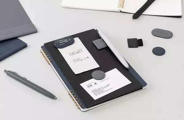 「ナカバヤシ、磁石を使ったスマートな文具シリーズ「Mag＋o」を発売」の画像