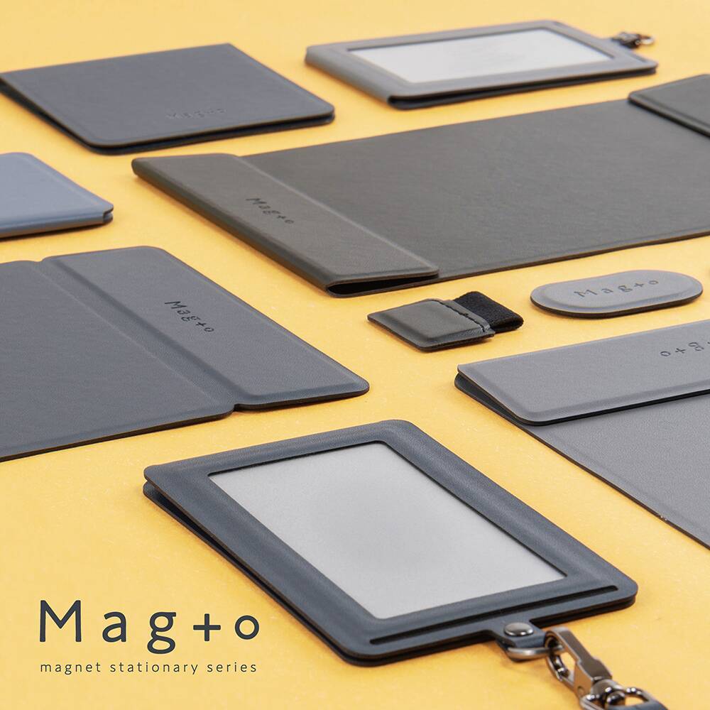 ナカバヤシ、磁石を使ったスマートな文具シリーズ「Mag＋o」を発売