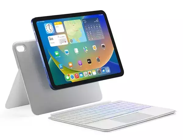 「Gloture、Bluetooth対応のiPad用キーボード「GeeFolio」を発売」の画像