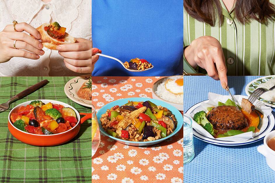 商品パッケージ『メインディッシュ／GREEN SPOON』、書籍カバー『そっちにいかないで／戸田真琴』