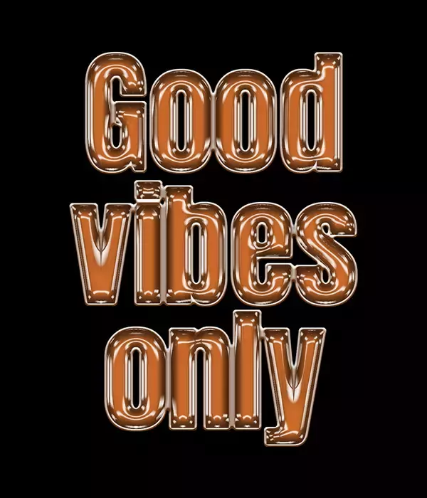 「艶（つや）のある立体的なロゴを作る」の画像