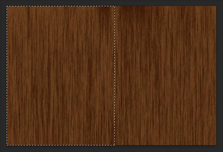 写真素材などを使わずに、Photoshopで木目調のロゴを作る（木目／ロゴ）