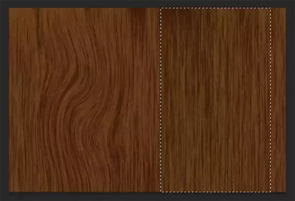 「写真素材などを使わずに、Photoshopで木目調のロゴを作る（木目／ロゴ）」の画像