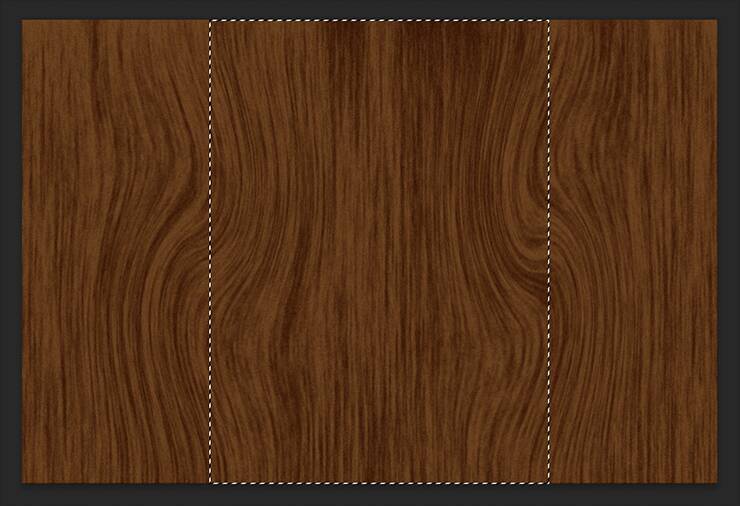 写真素材などを使わずに、Photoshopで木目調のロゴを作る（木目／ロゴ）