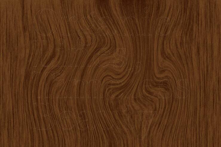 写真素材などを使わずに、Photoshopで木目調のロゴを作る（木目／ロゴ）