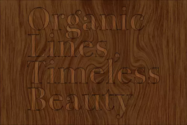 「写真素材などを使わずに、Photoshopで木目調のロゴを作る（木目／ロゴ）」の画像