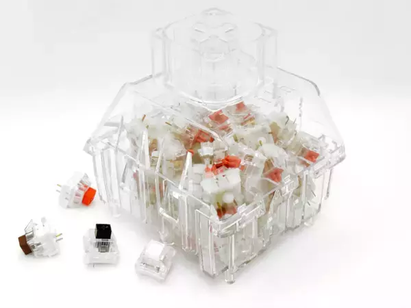 「上海問屋、Kailh社のキースイッチを巨大化させた形の収納ボックスを販売」の画像