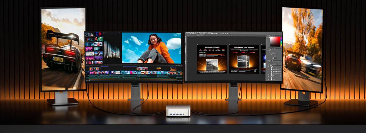 コンパクトな筐体にパワフルな性能が凝縮されているミニPC「GEEKOM A7 MAX」に注目