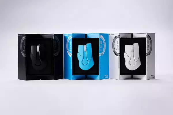 「エレコム、士郎正宗氏によるデザインマウス「M.A.P.P.」の復刻モデルを発売」の画像