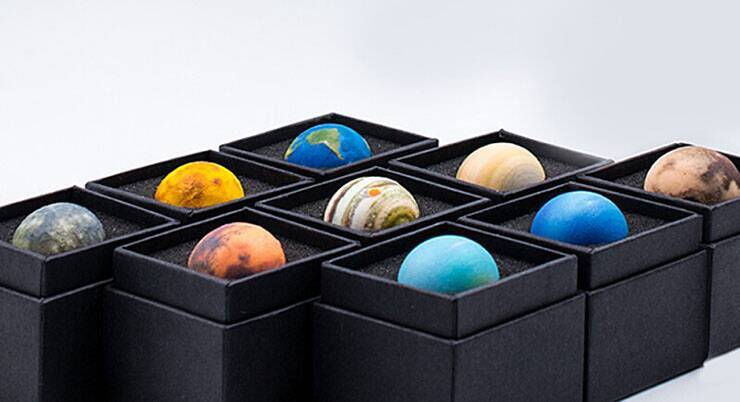 Gloture、太陽系を表現したミニチュアセット「SOLAR SYSTEM MINI SET」を発売