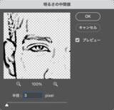 「【Photoshop】クロムフィルターで液体金属風のポートレートを表現する（リキッドメタル／SF）」の画像18
