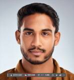 「【Photoshop】クロムフィルターで液体金属風のポートレートを表現する（リキッドメタル／SF）」の画像4