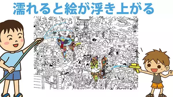 SO-KEN、水に濡れると絵が変化する印刷商品「ハイドロプリント」をリリース