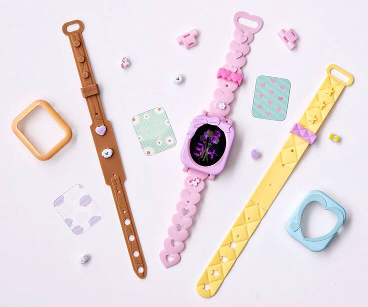 メガハウス、パーツを組み合わせてオリジナルデザインの腕時計を作れる「MixWatchDigital」を発売