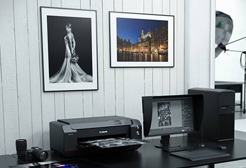 キヤノン、12色機のA2ノビ対応インクジェットプリンター「imagePROGRAF PRO-1100」を発売