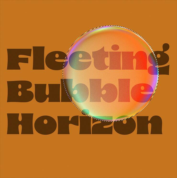 Photoshopだけでゼロからシャボン玉を描く（シャボン玉／バブル／泡）