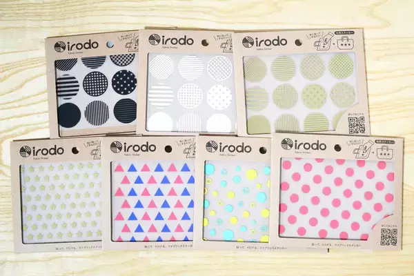 「貼って擦るだけ！布用ステッカー「irodo（イロド）」で“なんでもオリジナルグッズ”に変身させる方法​」の画像