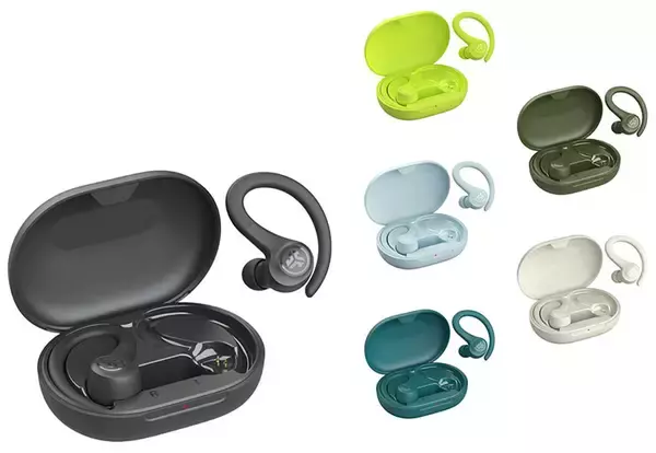 JLab、イヤーフック型完全ワイヤレスイヤホン「GO AIR SPORT TRUE WIRELESS EARBUDS」を発売