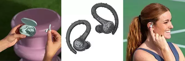 「JLab、イヤーフック型完全ワイヤレスイヤホン「GO AIR SPORT TRUE WIRELESS EARBUDS」を発売」の画像