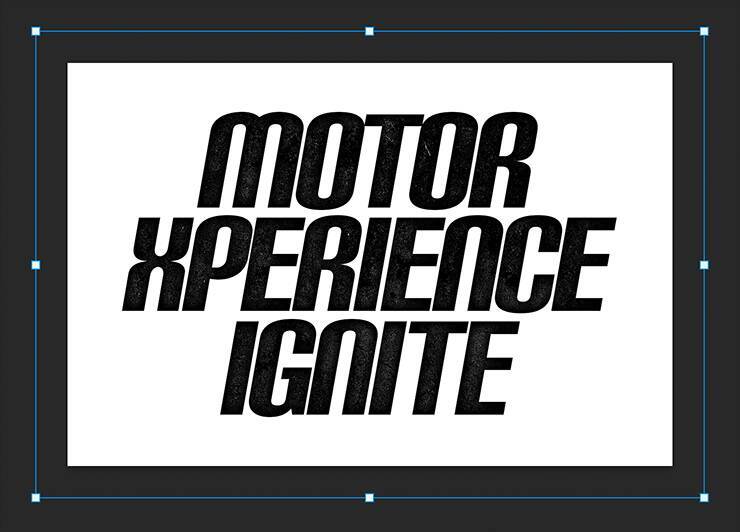 Photoshopでザラついたコンクリートのような質感のロゴを作る（ザラザラ／コンクリート／ロゴ）