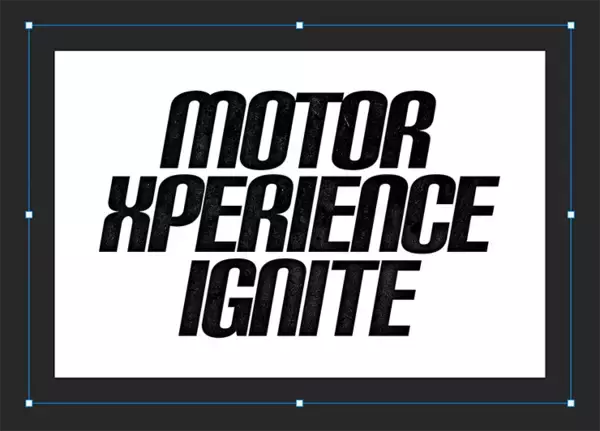 「Photoshopでザラついたコンクリートのような質感のロゴを作る（ザラザラ／コンクリート／ロゴ）」の画像