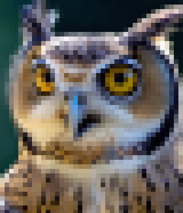 【Photoshop】ブロックを並べて作ったようなビジュアル表現（ブロック／モザイク／写真加工）