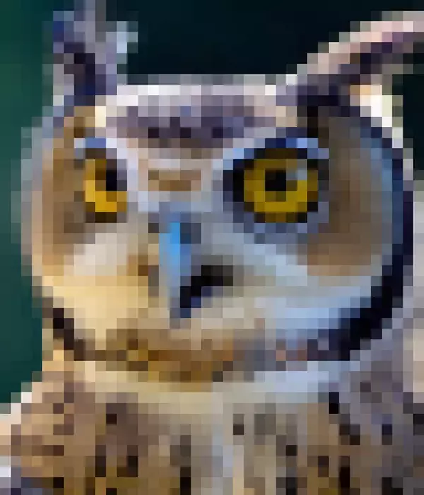 「【Photoshop】ブロックを並べて作ったようなビジュアル表現（ブロック／モザイク／写真加工）」の画像