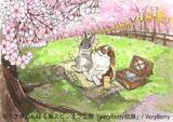 「人気の“うさぎしんぼる展”のスピンオフ企画でイラストレーターのVery Berry氏の個展が開催」の画像1