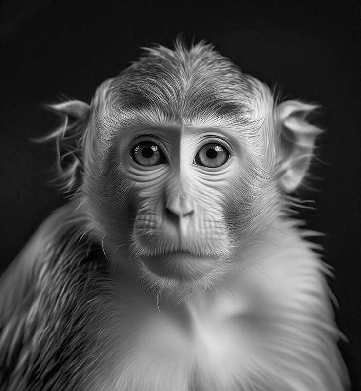 【Photoshop】ブラシで描かれたラインに浮かび上がるグラフィック（ライン／ブラシ／写真加工）