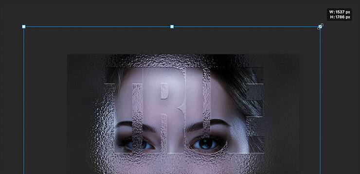 Photoshopでガラスの層を表現するテクニック（ガラス／透明／写真加工）