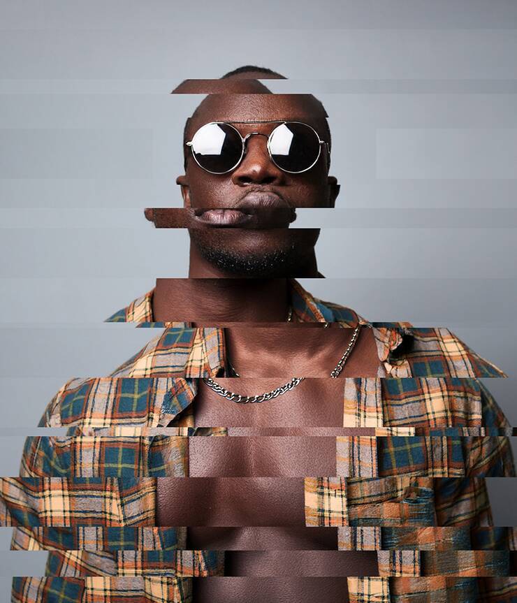 Photoshopのフィルター効果でグリッチノイズを表現する（グリッチノイズ／写真加工）