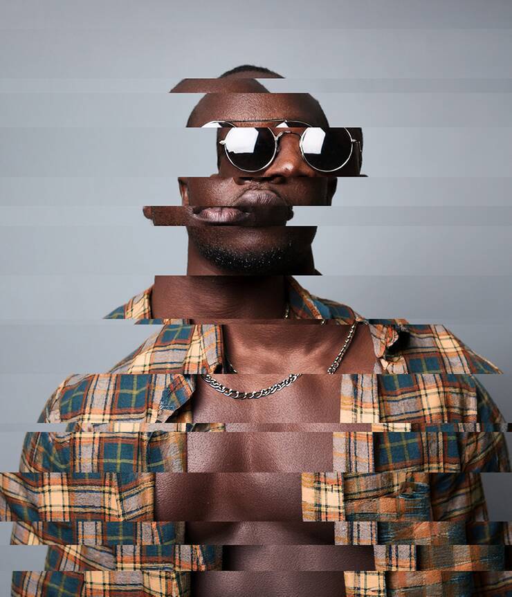 Photoshopのフィルター効果でグリッチノイズを表現する（グリッチノイズ／写真加工）