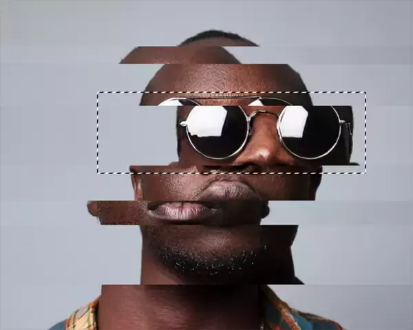 「Photoshopのフィルター効果でグリッチノイズを表現する（グリッチノイズ／写真加工）」の画像