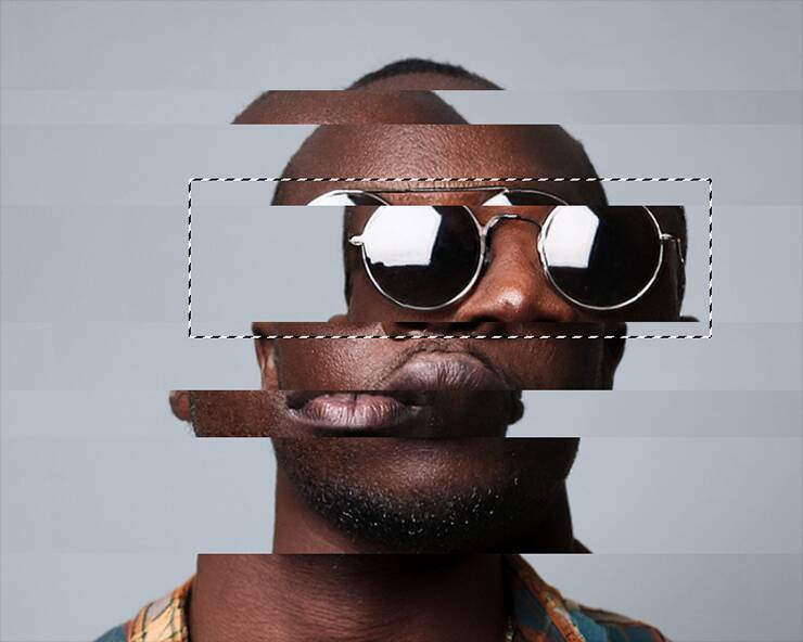 Photoshopのフィルター効果でグリッチノイズを表現する（グリッチノイズ／写真加工）