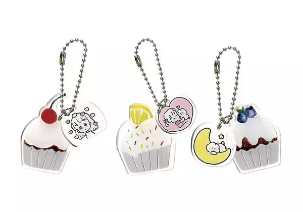 イオンファンタジー、かわいいイラストの限定カプセルトイグッズ「Caho アクリルキーホルダー」を発売