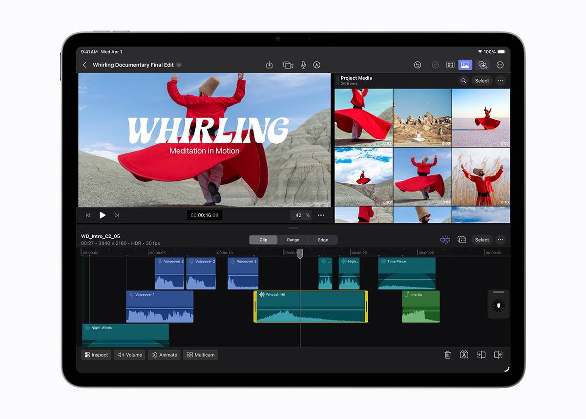 Apple、M4チップを搭載してメモリも増えた「iPad Air」の新モデルを発売