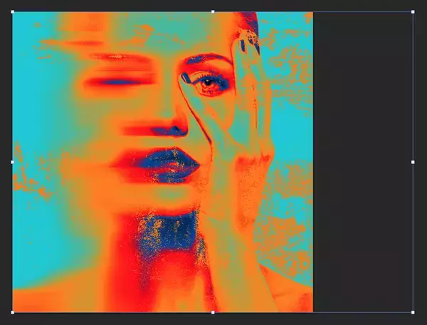 「アート性の高い雰囲気のあるグラフィック」の画像