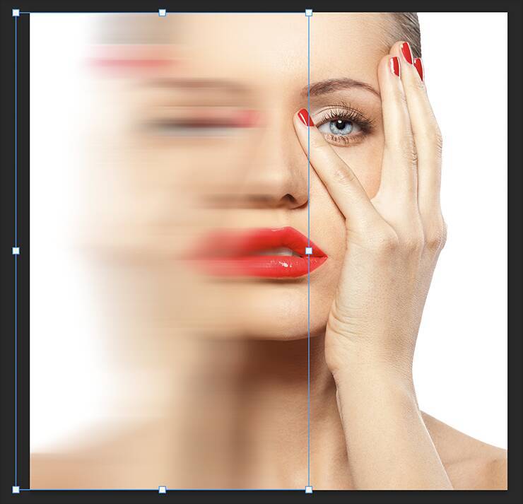 アート性の高い雰囲気のあるグラフィック